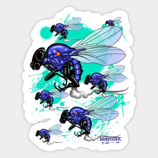 Because…gnats Sticker